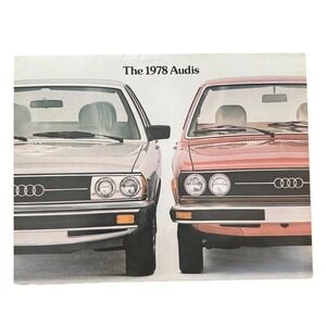 Vintage 1978‎ Audi Dealership Sales Brochure